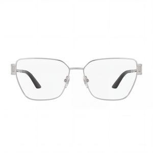 Versace Ve 1301 Rectangle Eyeglasses for Women — front view, Alloy Steel