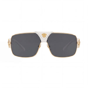 Versace Ve 2207q Rectangle Sunglasses for Women — front view, Plastic frame