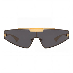 Versace VE 2265 Rectangle Sunglasses for Women — front view, Metal frame