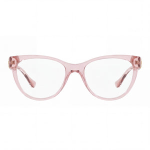 Versace VE 3304F Cat Eye Eyeglasses for Women — front view, Plastic