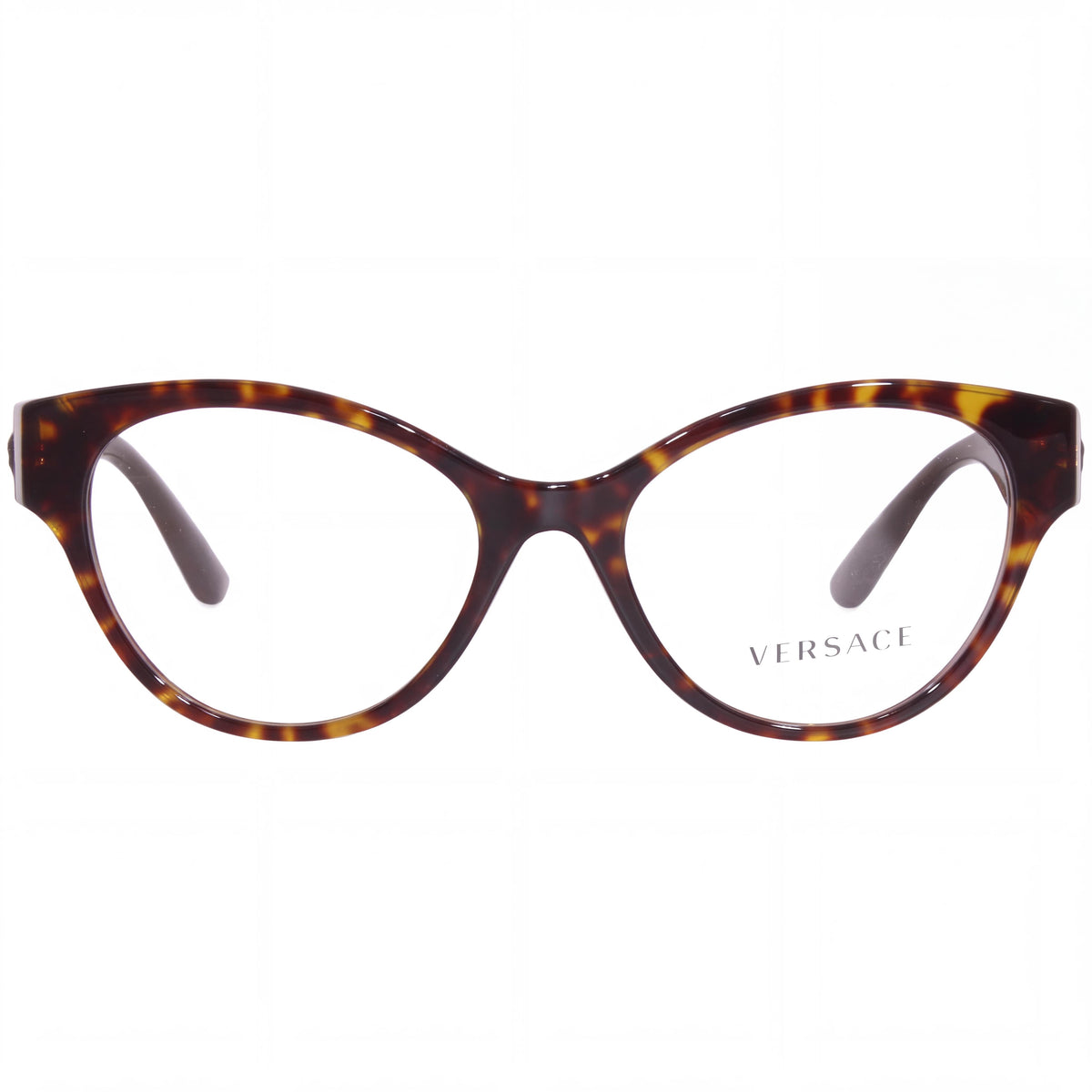 Gafas de ver Versace VE 3313F Havana Cat Eye para hombre, 54 mm, Photo 2