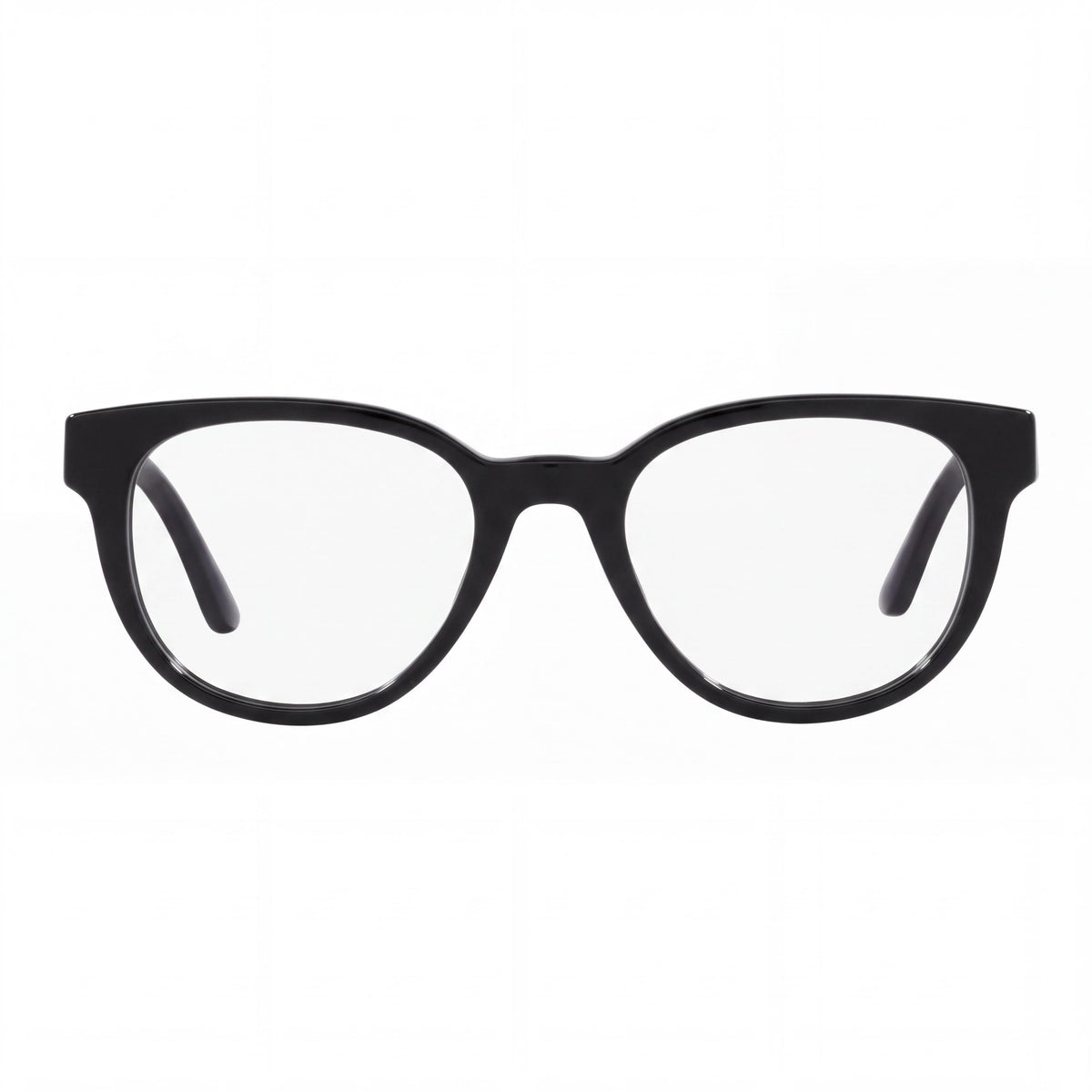 Gafas graduadas Versace VE 3317F para hombre con montura de plástico negra y lentes transparentes, ancho de lente de 51 mm, Photo 2