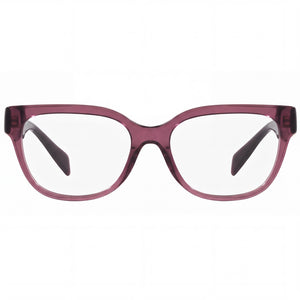 Versace Ve 3338 Rectangle Eyeglasses for Women — front view, Plastic