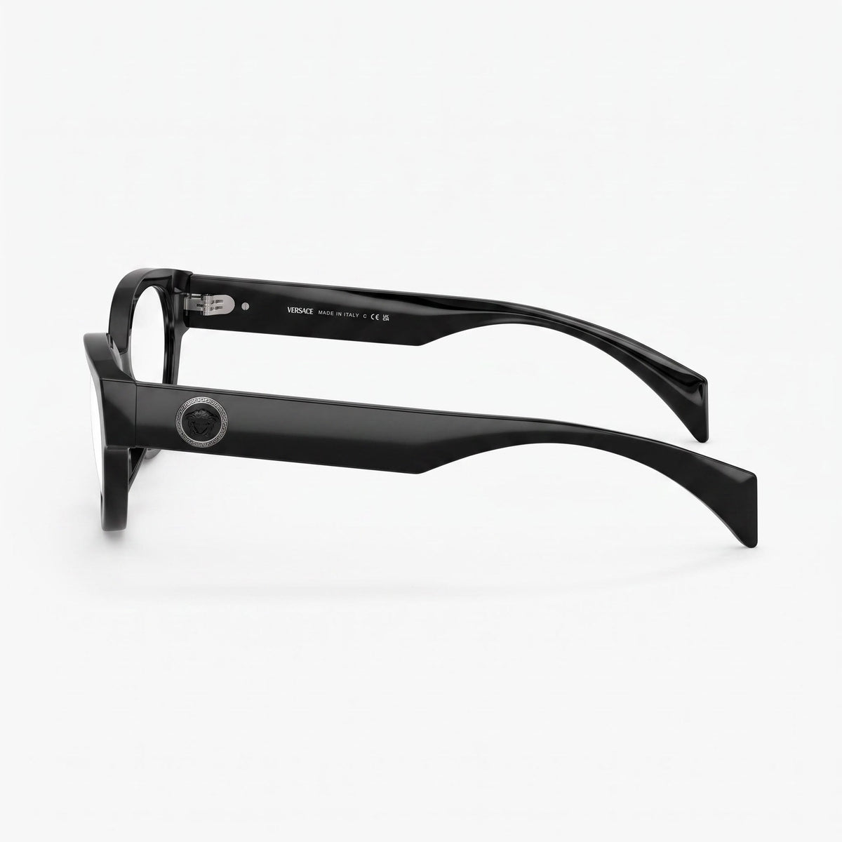 Gafas Versace Ve 3361u para mujer, tipo ojo de gato, color negro, 51 mm, Photo 3