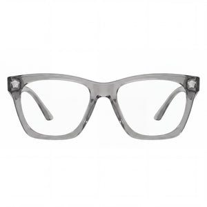 Versace Ve 3363 U Square Eyeglasses for Women — front view, Acetate