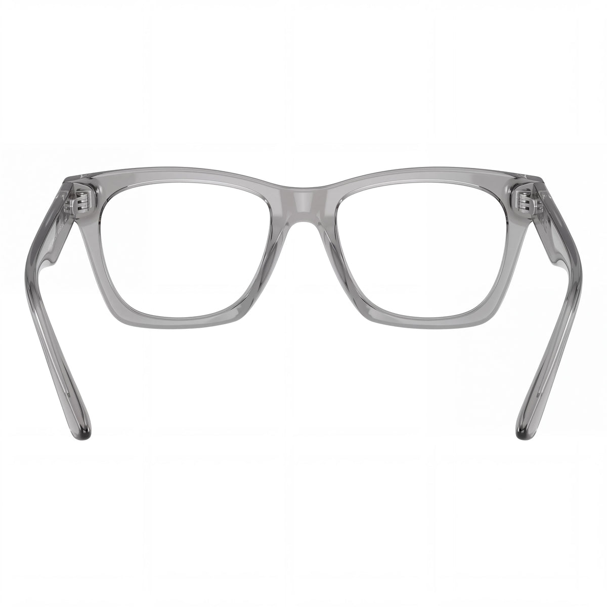 Gafas graduadas Versace VE 3363 U cuadradas, gris transparente para mujer, 50 mm, Photo 3