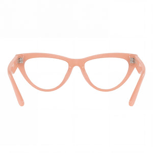 Versace Ve 3364 U Cat Eye Eyeglasses Women — side view, Pink Injected temples