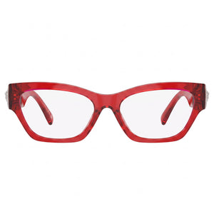 Versace Ve 3367 U Rectangle Eyeglasses for Women — front view, Injected