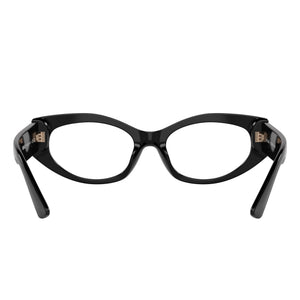 Versace Ve 3369 Rectangle Eyeglasses for Women — interior view, Polycarbonate demo lenses