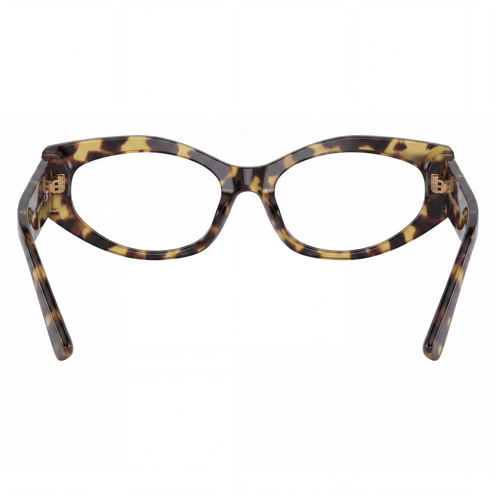 Versace Ve 3369 Oval Eyeglasses for Women — front view, Acetate