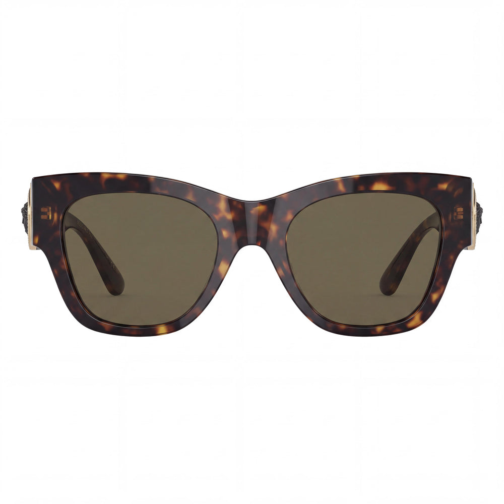 Versace VE 4415U Cat Eye Sunglasses for Women — front view, Plastic frame