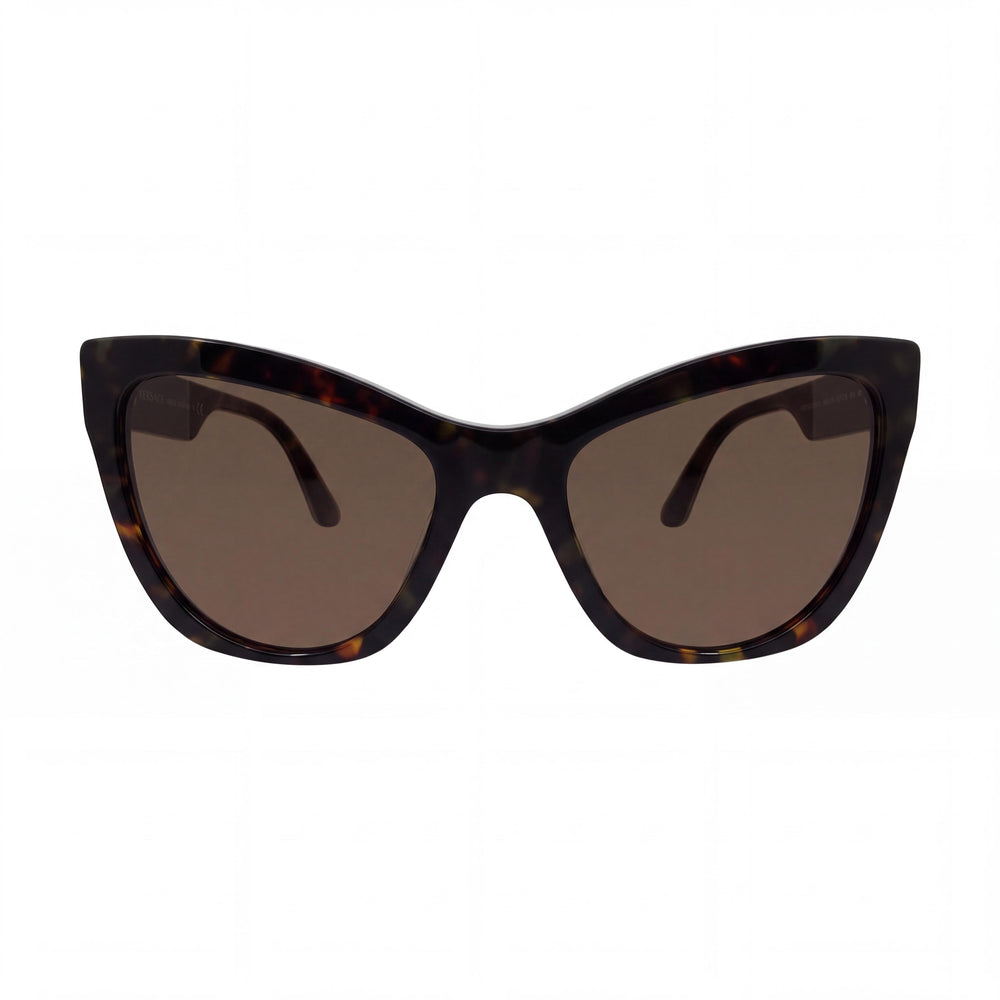 Versace VE 4417U 535973 Cat Eye Sunglasses for Women — front view, Plastic frame