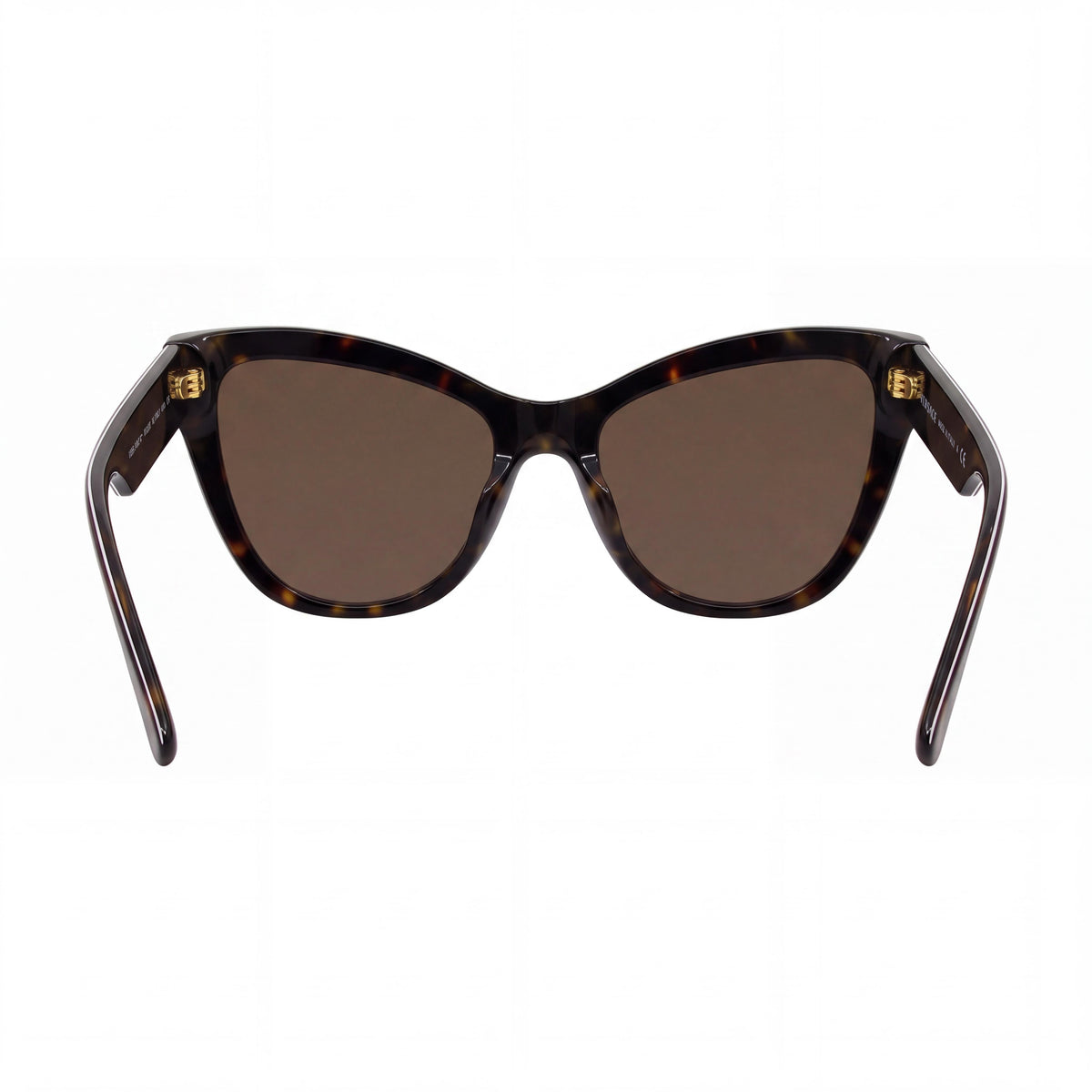 Versace Havana Striped Dark Brown Cat Eye Sunglasses for Women, 56mm, Photo 3