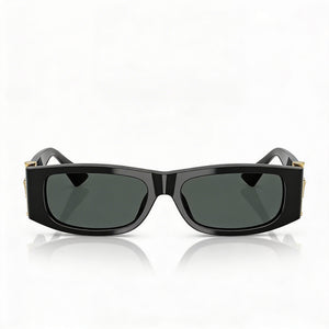 Versace VE 4476 U Rectangle Sunglasses Unisex — front view, Acetate frame