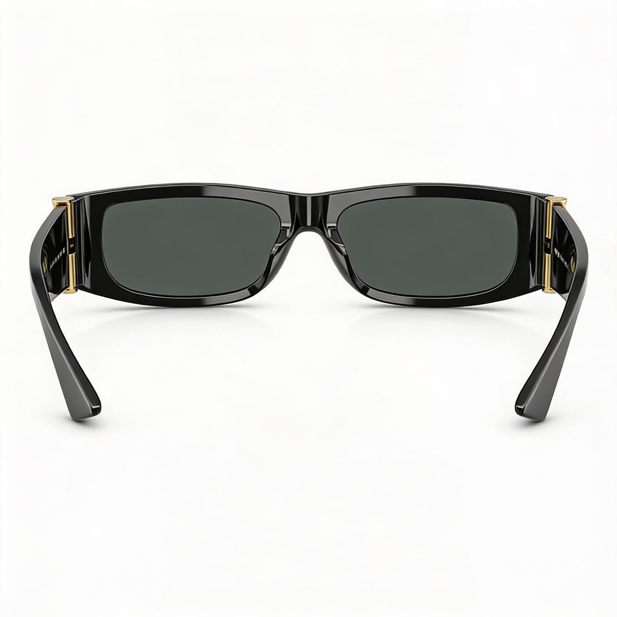 Gafas de sol rectangulares unisex Versace Ve 4476 U negras/gris oscuro, 55 mm, Photo 4
