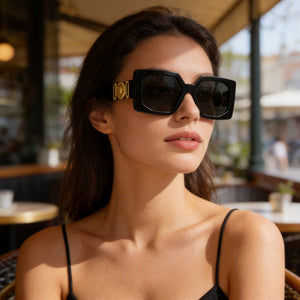 Versace Ve 4478 U Black Sunglasses Women — lifestyle wear, sunny weather accessory
