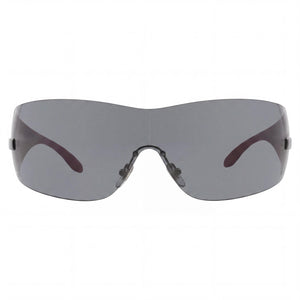 Versace VE2054 Shield Sunglasses Unisex — front view, Plastic frame