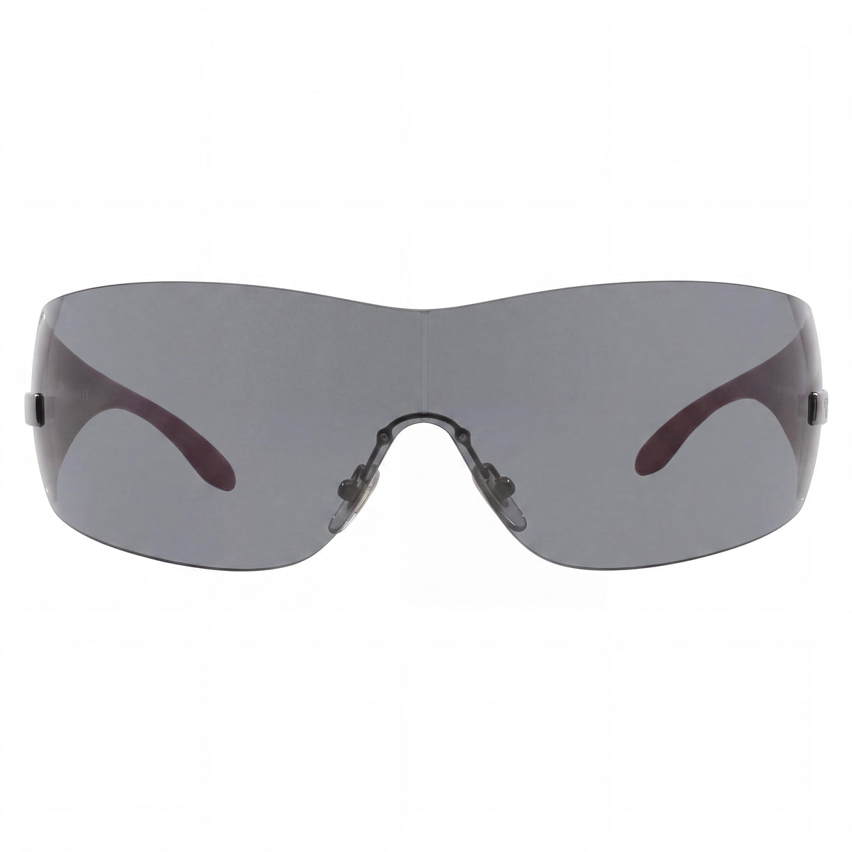Gafas de sol Versace VE2054 unisex, montura negra/gris plomo, lente gris, 41 mm, Photo 2