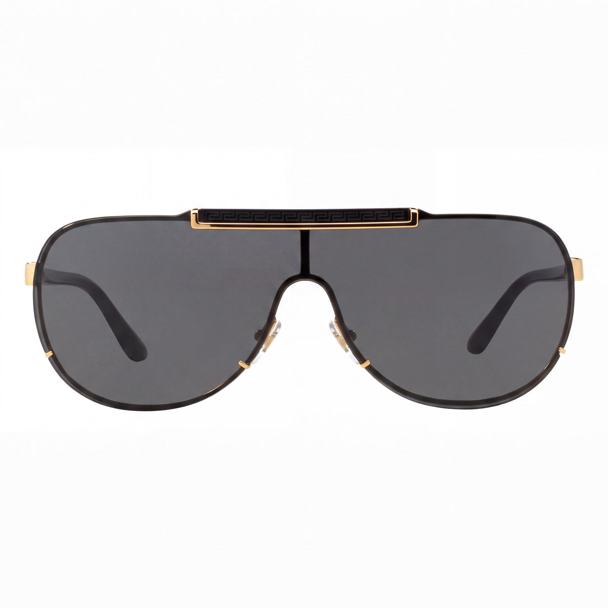 Gafas de sol tipo aviador Versace VE2140 para mujer, color negro, 40 mm, Photo 2