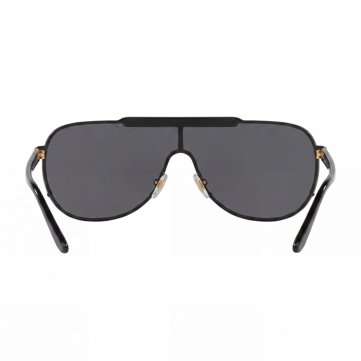 Gafas de sol tipo aviador Versace VE2140 para mujer, color negro, 40 mm, Photo 4