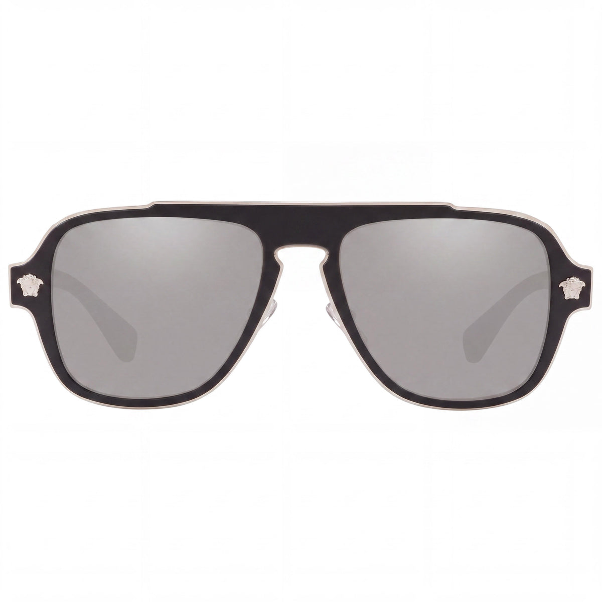 Versace VE2199 Black, Dark Grey Aviator Sunglasses Unisex, 56mm, Photo 2