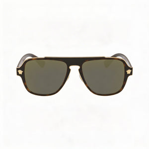 Versace VE2199 Aviator Sunglasses for Men — front view, Plastic frame