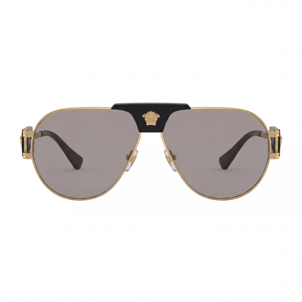 Versace VE2252 Gold/Black Aviator Sunglasses Unisex, 63mm, Photo 2
