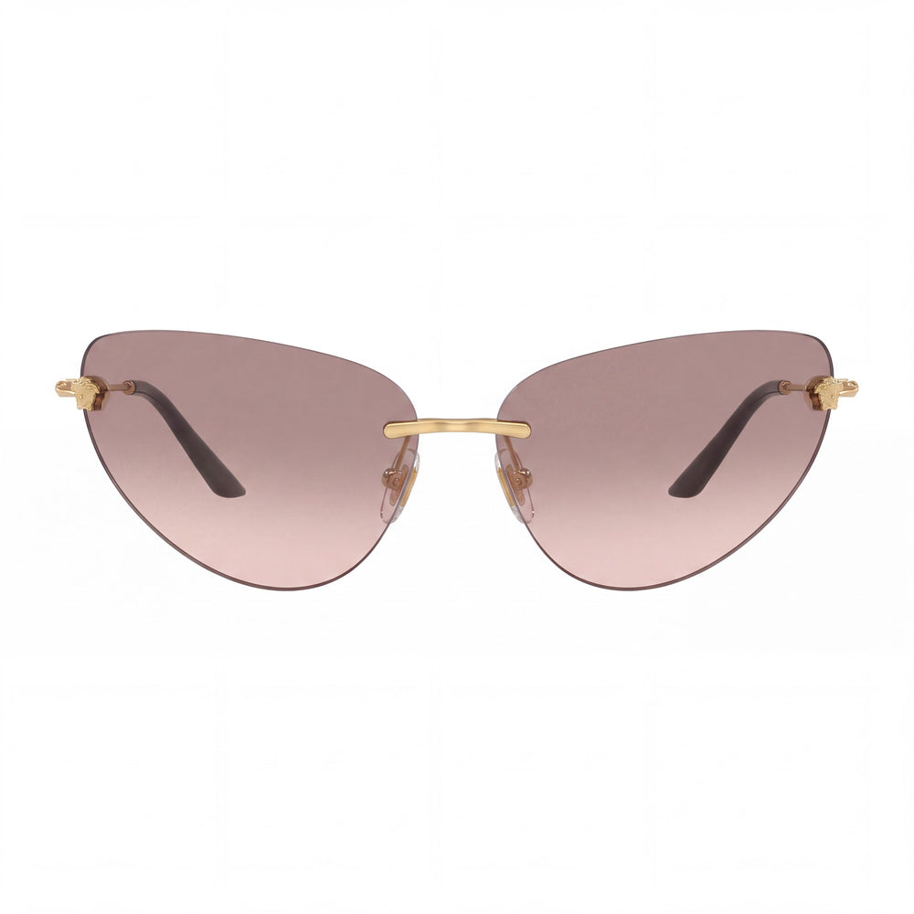 Versace VE2281 Cat Eye Sunglasses for Unisex — front view, Metal frame