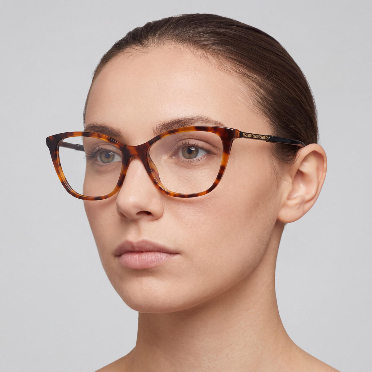 Versace Ve3248 Tortoiseshell Cat Eye Eyeglasses Unisex, 54mm, Photo 4