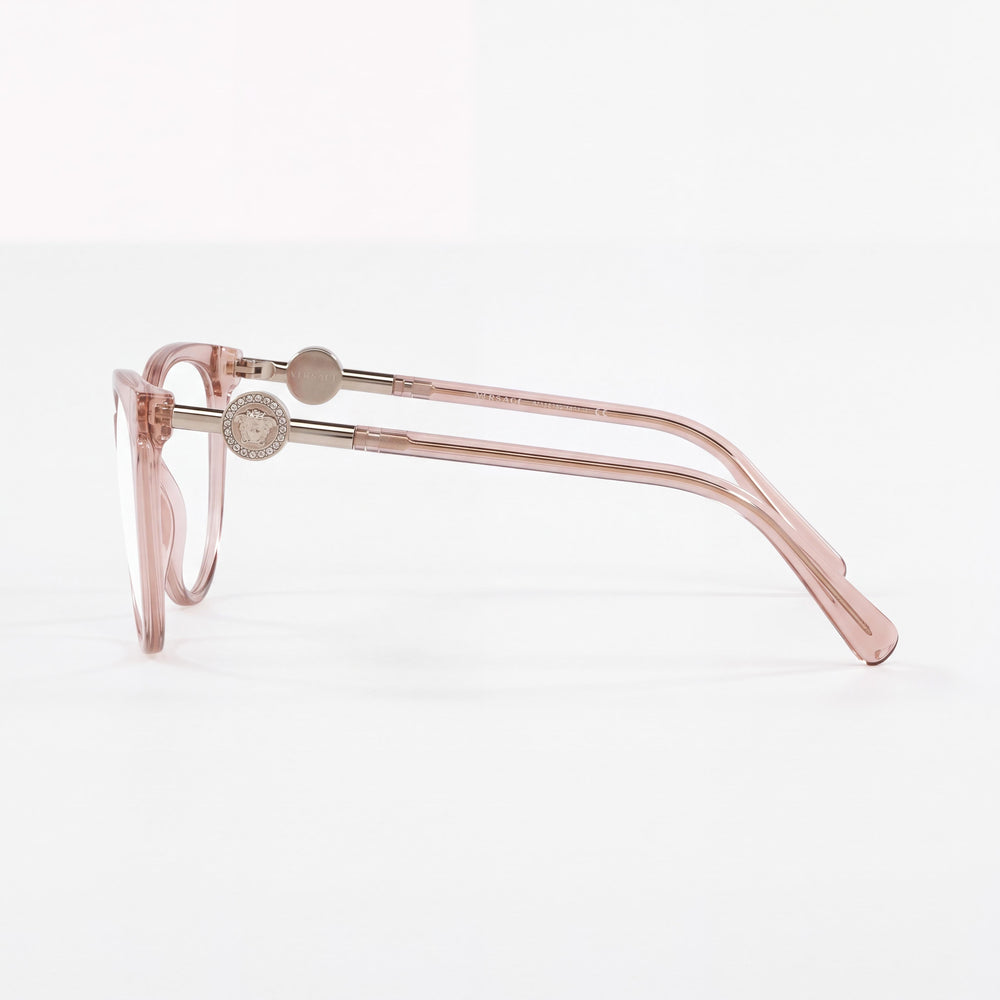 Versace VE3298B Cat Eye Eyeglasses Unisex — front view, Acetate