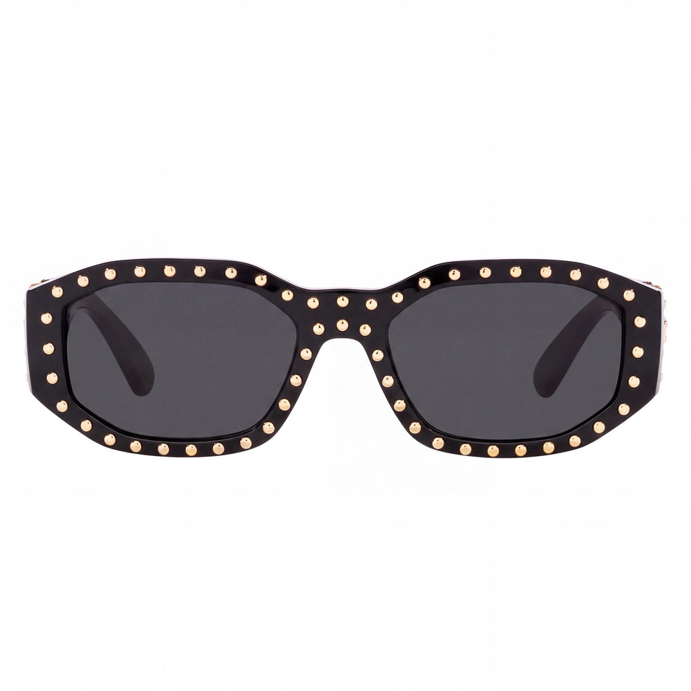 Versace Ve4361 Rectangle Sunglasses for Women — front view, Plastic frame