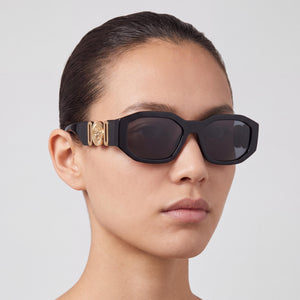 Versace VE4361 Black Sunglasses Unisex — lifestyle wear, outdoor commute and office breaks