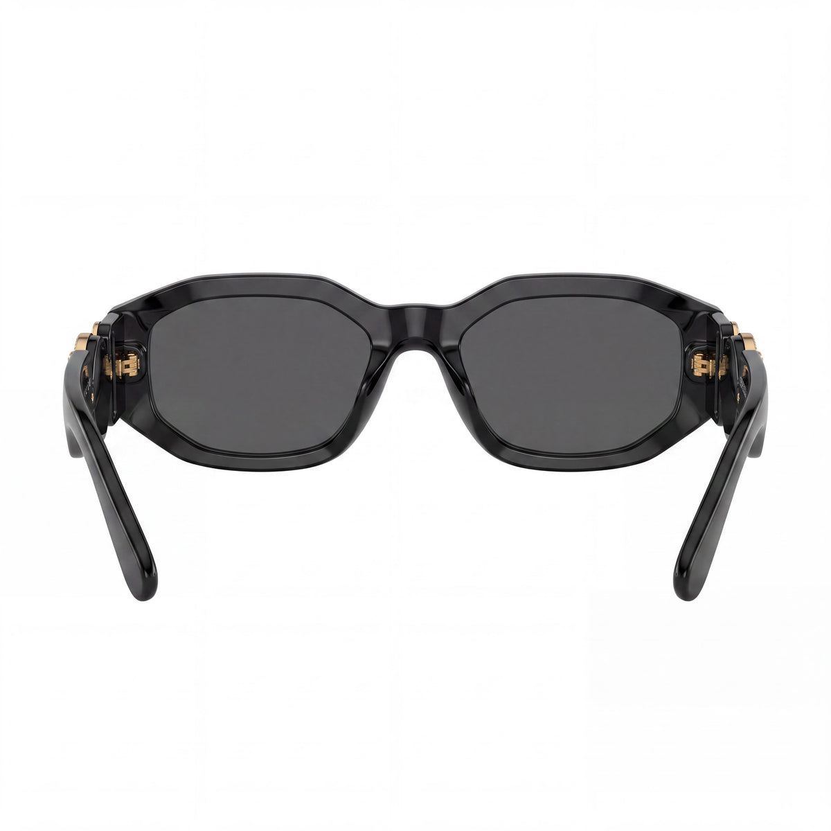 Versace VE4361 (0VE4361) Gafas de Sol Unisex, Montura de Propionato, Oro Negro, Lente Gris Oscuro, Protección UV, Aptas para Receta, 53mm, Photo 3