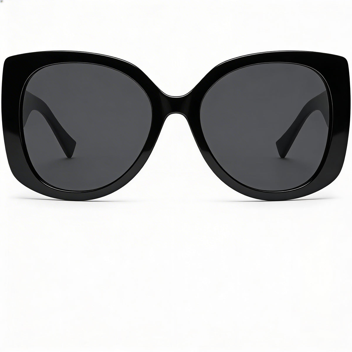 Versace VE4387 Black Grey Butterfly Sunglasses for Women, 56mm, Photo 2