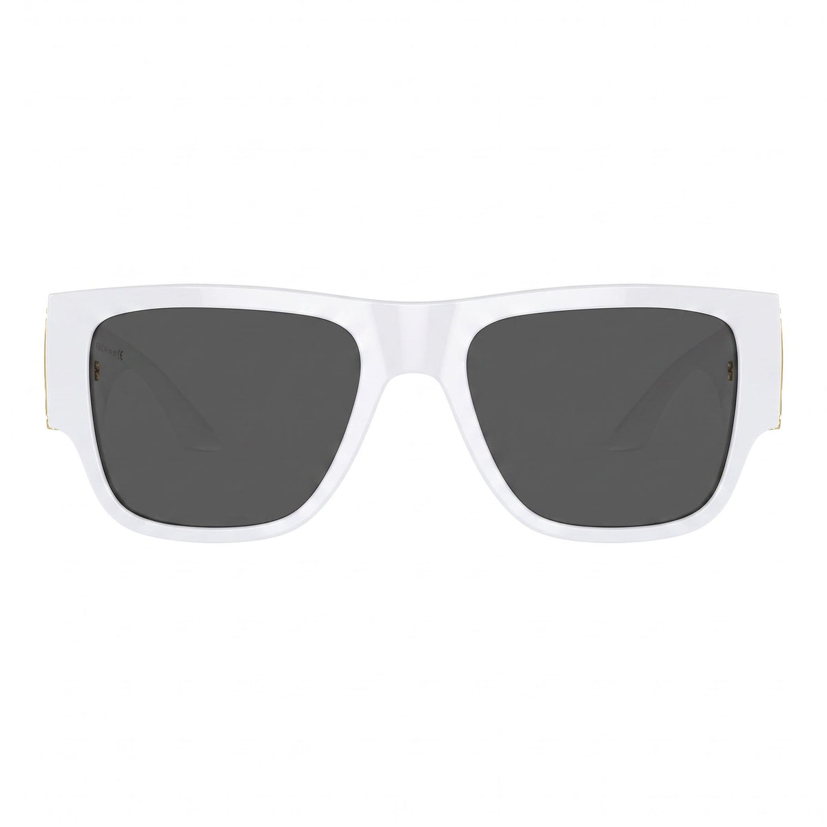 Versace Ve 4403 White Dark Grey Rectangle Sunglasses Unisex, 57mm, Photo 2