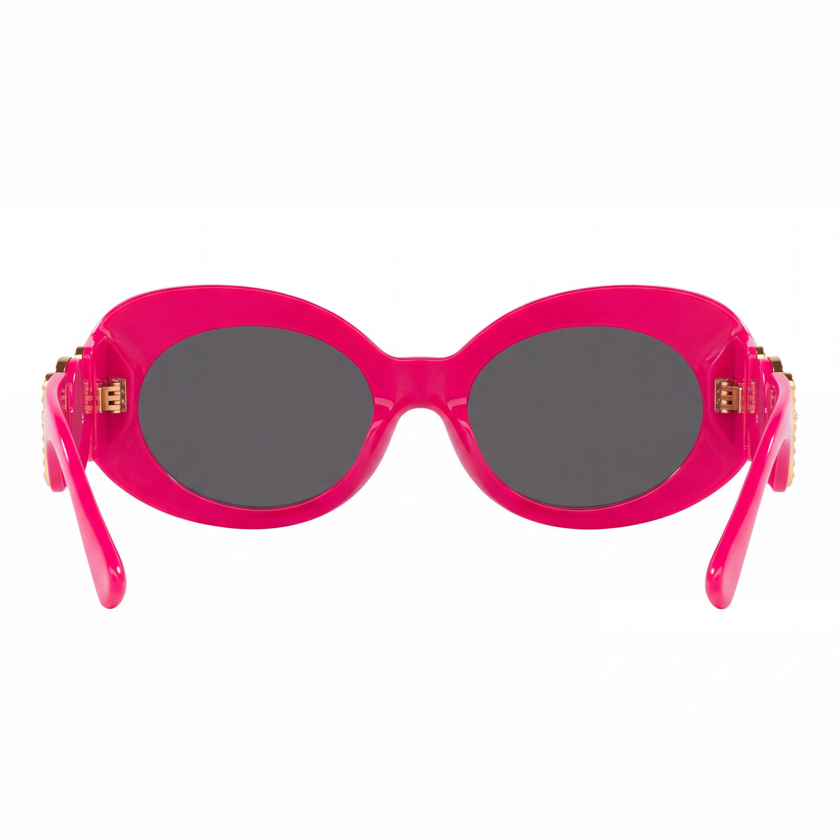 Versace VE4426BU Fuchsia/Dark Grey Oval Sunglasses Unisex, 54mm, Photo 3