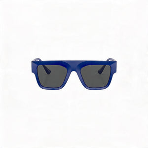 Versace VE4430U Rectangle Sunglasses for Men — front view, Injected frame