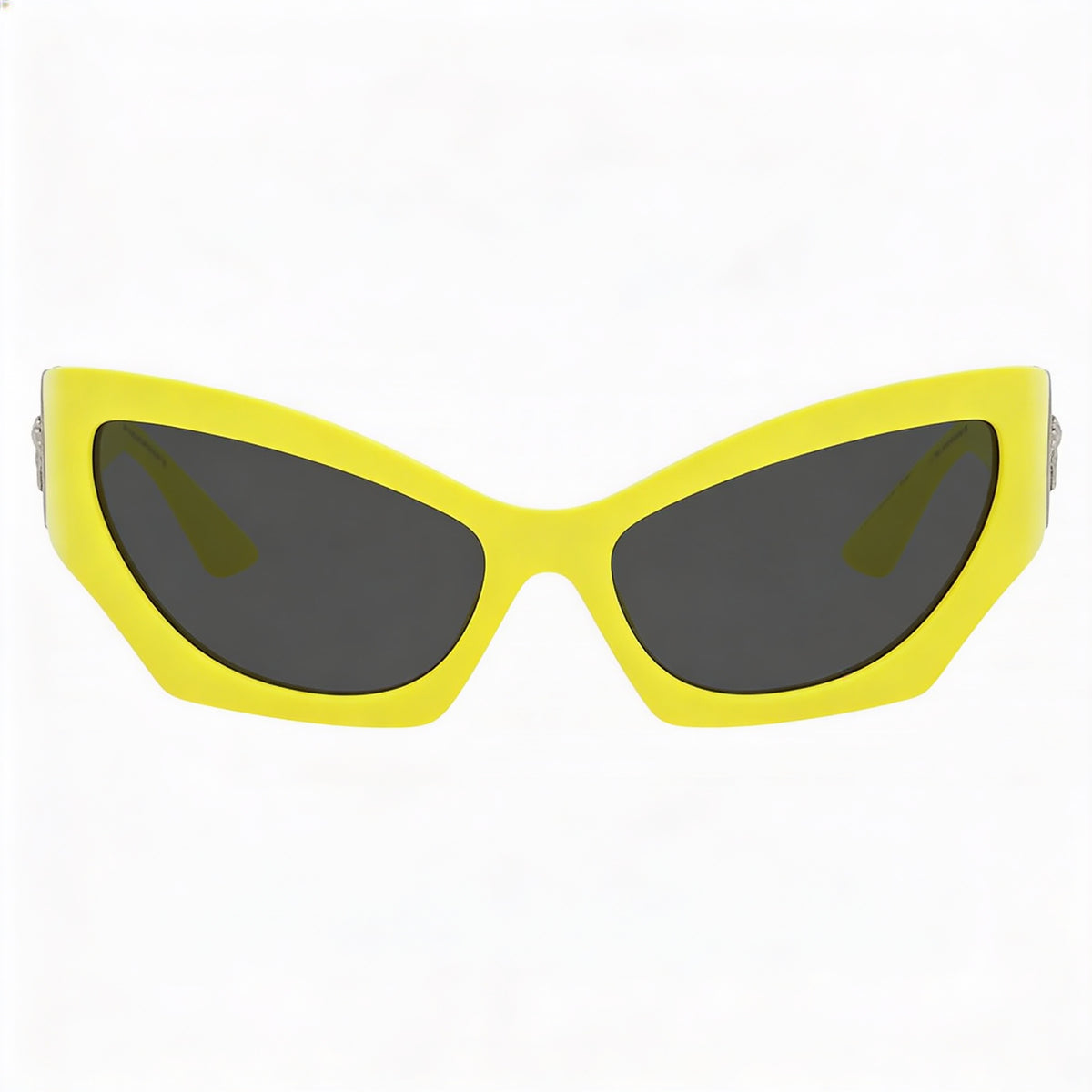 Versace VE4450 Yellow Dark Grey Cat Eye Sunglasses for Women, 60mm, Photo 2