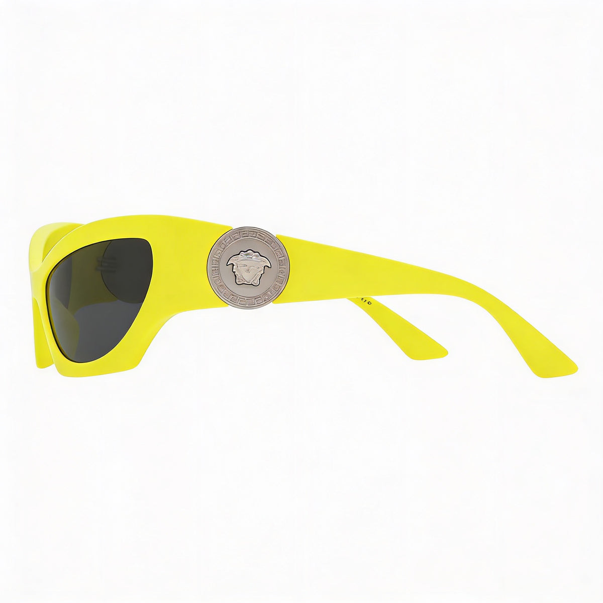Versace VE4450 Yellow Dark Grey Cat Eye Sunglasses for Women, 60mm, Photo 3