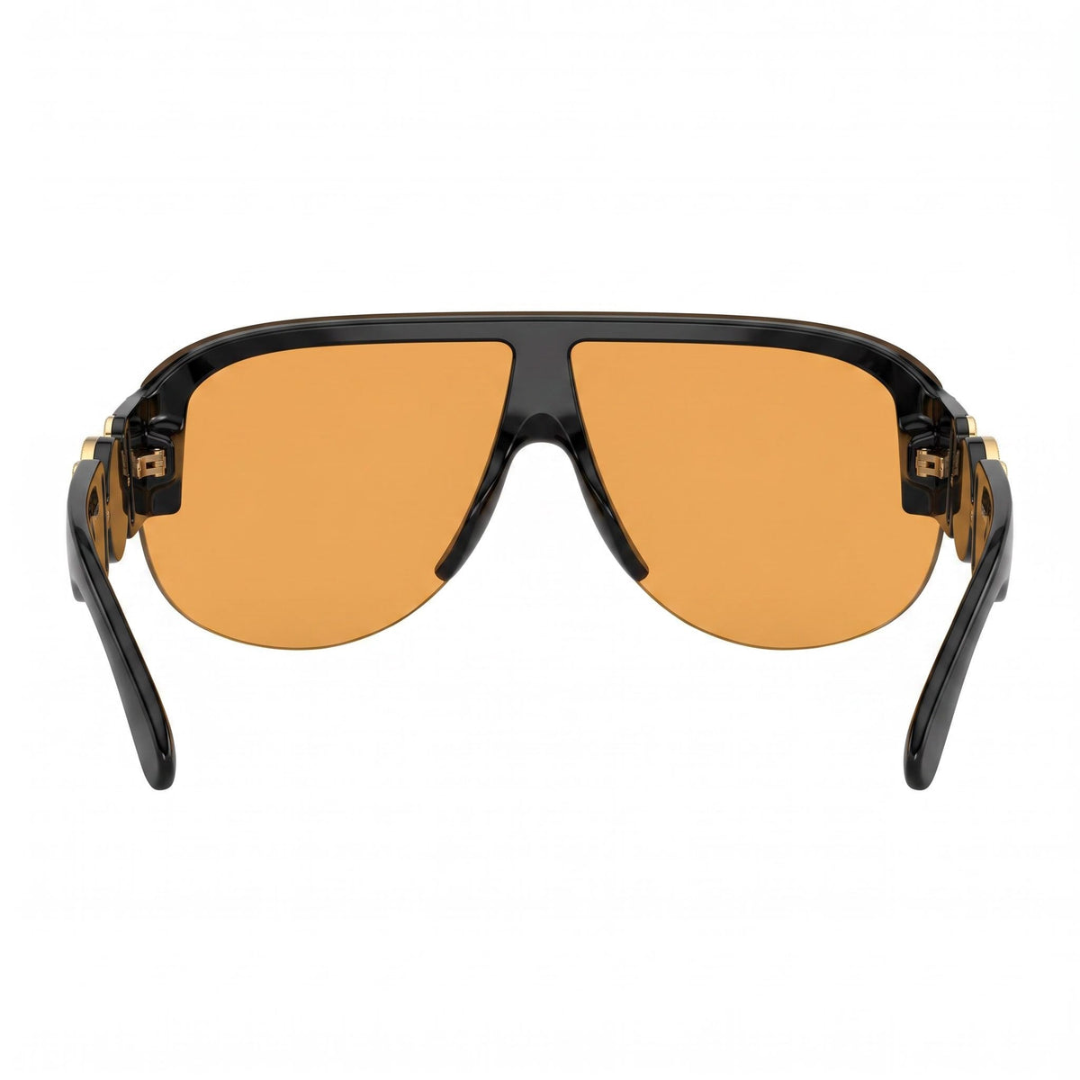Versace Wayfarers Black Aviator Sunglasses Unisex, 48mm, Photo 4