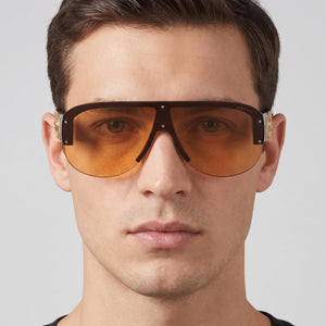 Versace Wayfarers Black Sunglasses Unisex — lifestyle wear, poolside lounging