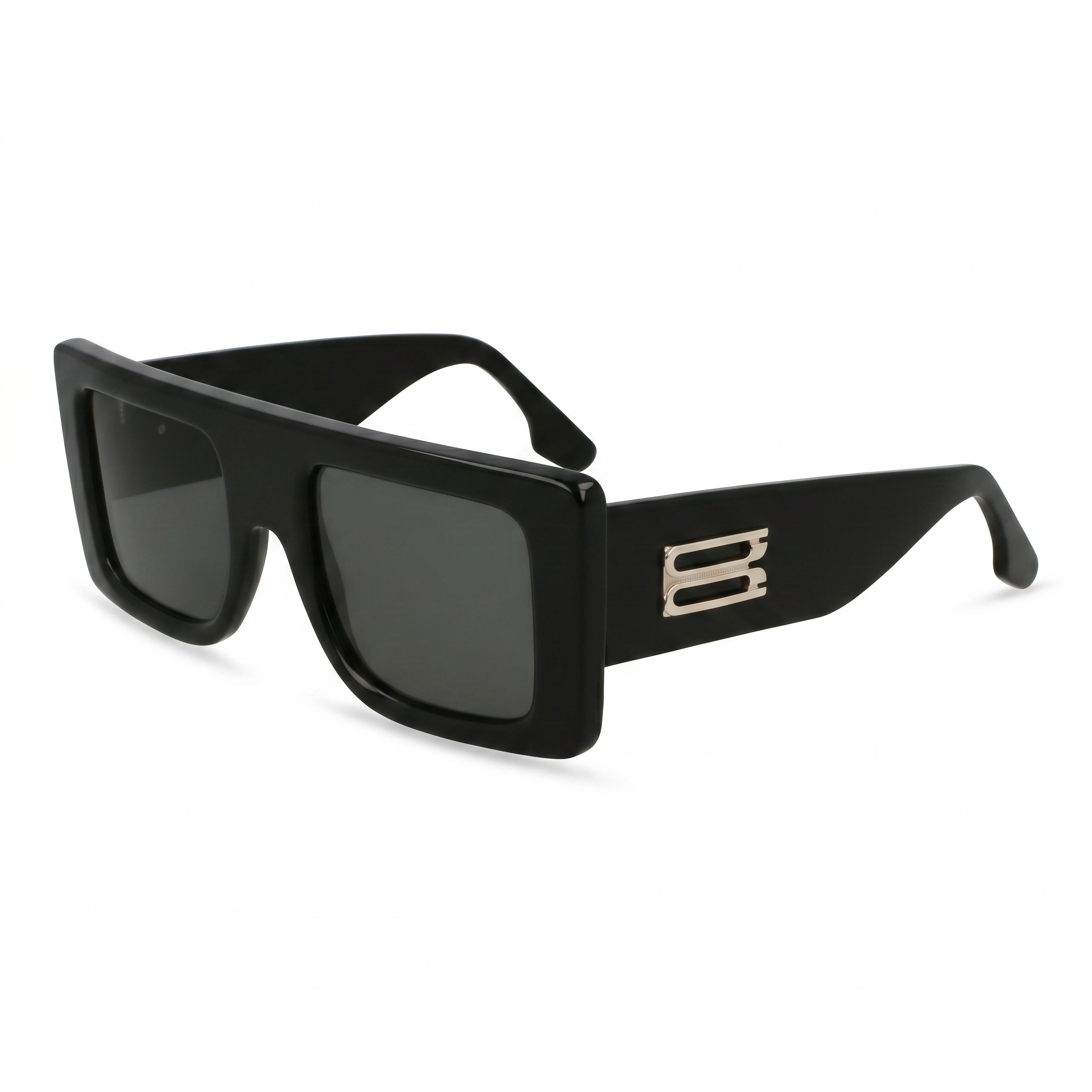 Gafas de sol rectangulares negras Victoria Beckham para mujer, Photo 1