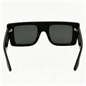 Victoria Beckham Rectangle Sunglasses for Women — interior view, Non-Polarized lens detail