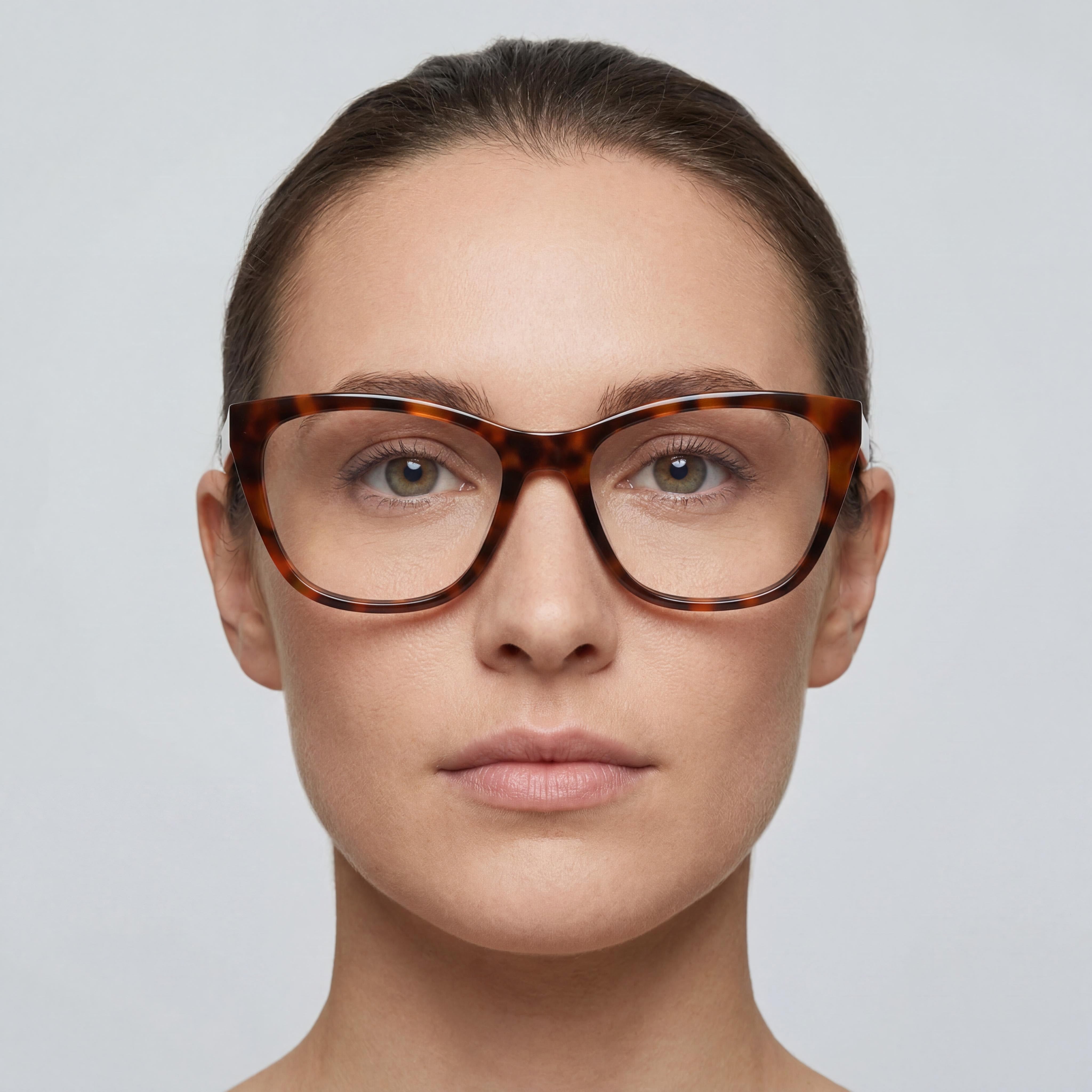 Victoria Beckham Tortoise Rectangle Eyeglasses for Women, Photo 4