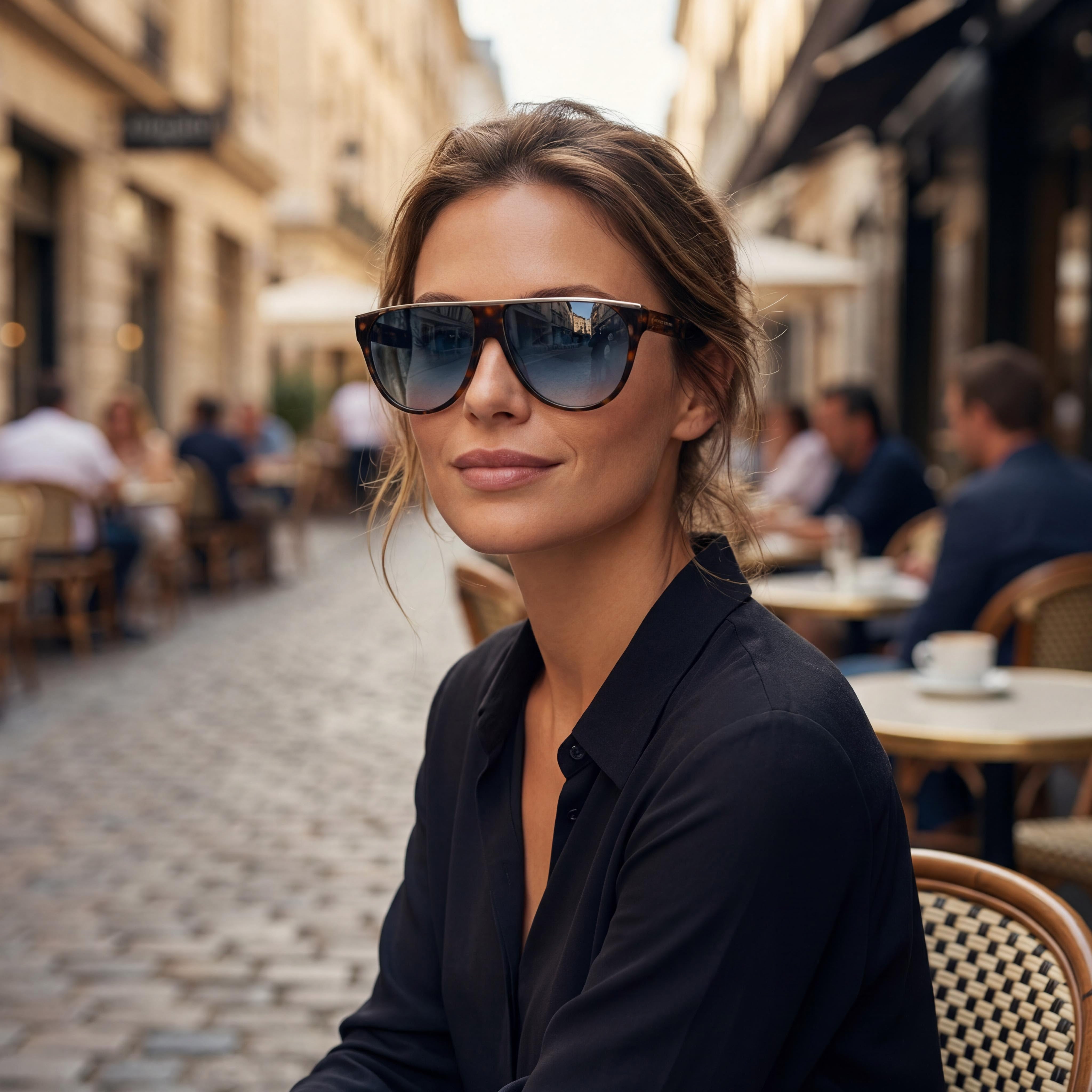 Victoria Beckham VB682S Rectangle Gradient Sunglasses for Women, 61mm, Photo 3