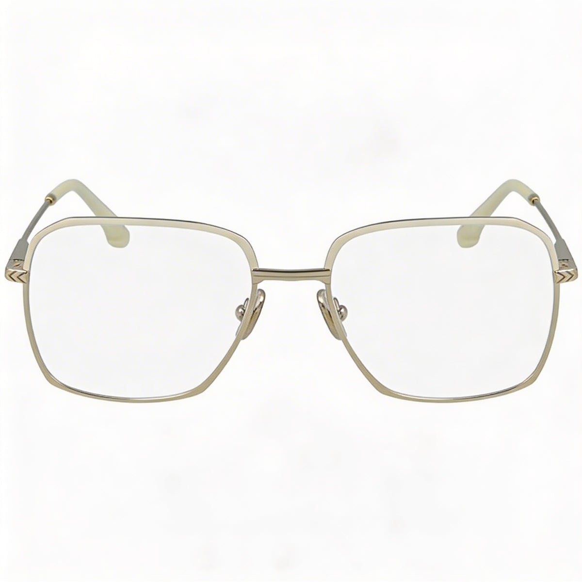 Victoria Beckham VB2108 43227 Gold Rectangle Eyeglasses Unisex, 54mm, Photo 2