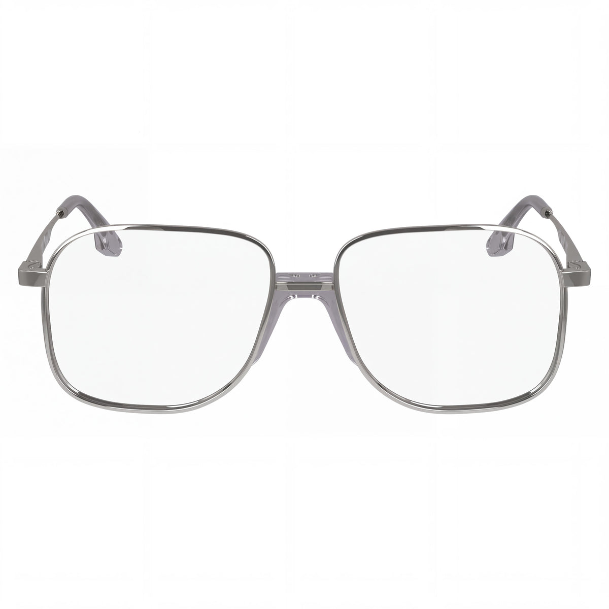 Victoria Beckham VB2134 Silver Rectangle Eyeglasses for Women, 56mm, Photo 2