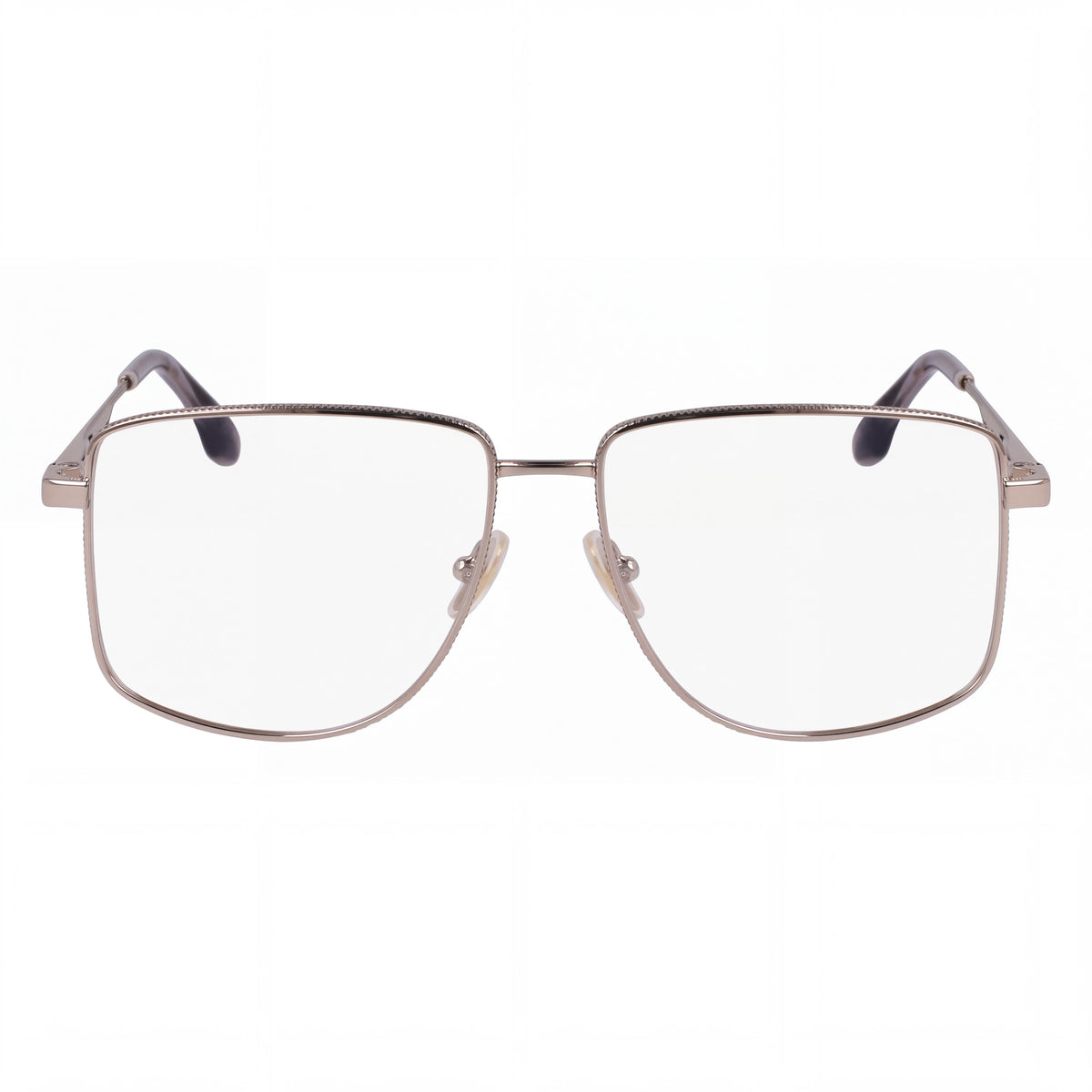 Gafas graduadas rectangulares para mujer Victoria Beckham VB2136 en color plateado, 56 mm, Photo 2