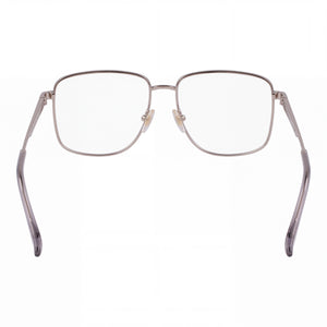 Victoria Beckham VB2136 Rectangle Eyeglasses for Women — interior view, demo lenses