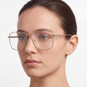 Victoria Beckham VB2136 Silver Eyeglasses Women — lifestyle wear, office and reading